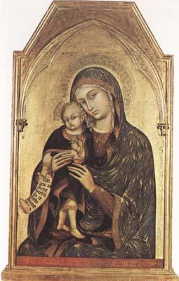 Barnaba Da Modena Madonna and Child (mk080 Sweden oil painting art